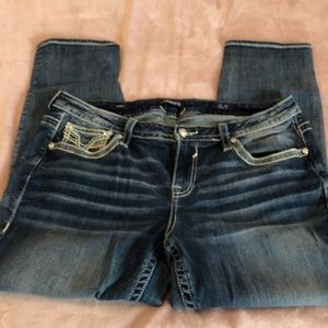 Plus size Vigoss Skinny Ankle Jeans size 16